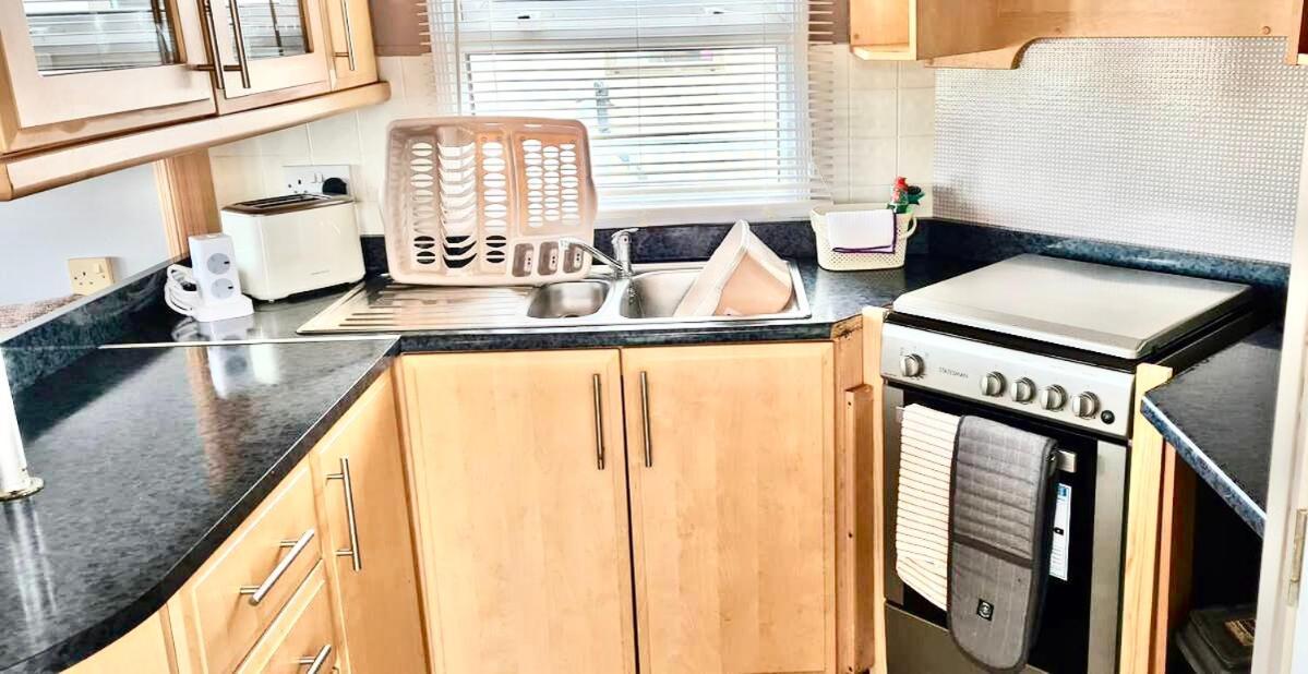 Wrights Retreat 4 Lunan View St Cyrus Caravan Park Saint Cyrus Ngoại thất bức ảnh